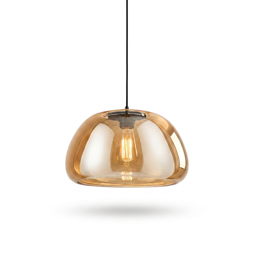
Bolla Trasparente Clear Glass Dome Pendant Light