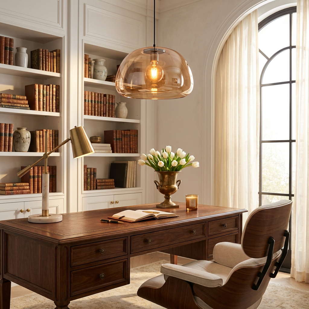 
Bolla Trasparente Clear Glass Dome Pendant Light