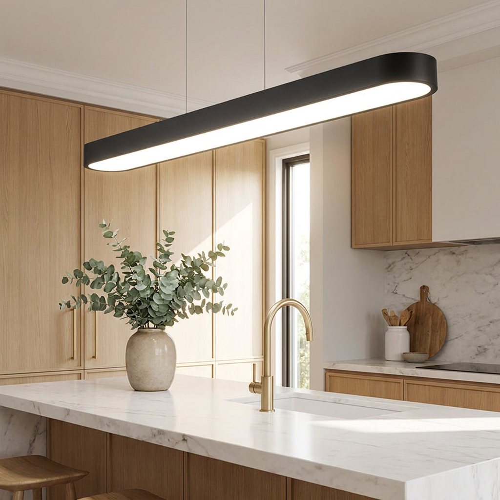 
Stelo Luminoso LED Linear Flush Mount Ceiling Light