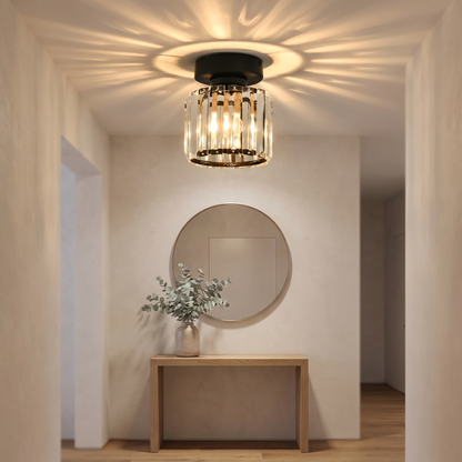 Cristallo Lucente Crystal Flush Mount Ceiling Light